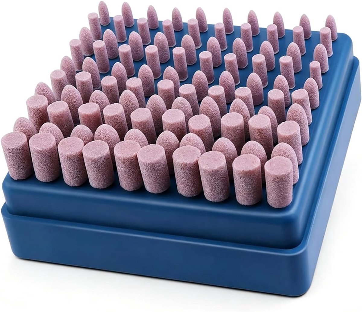 Slijppunt, diamantfreesset voor snijwerk, draadloos, voor gravure, slijpen, glas, keramiek, steenbewerking - ShopVlot