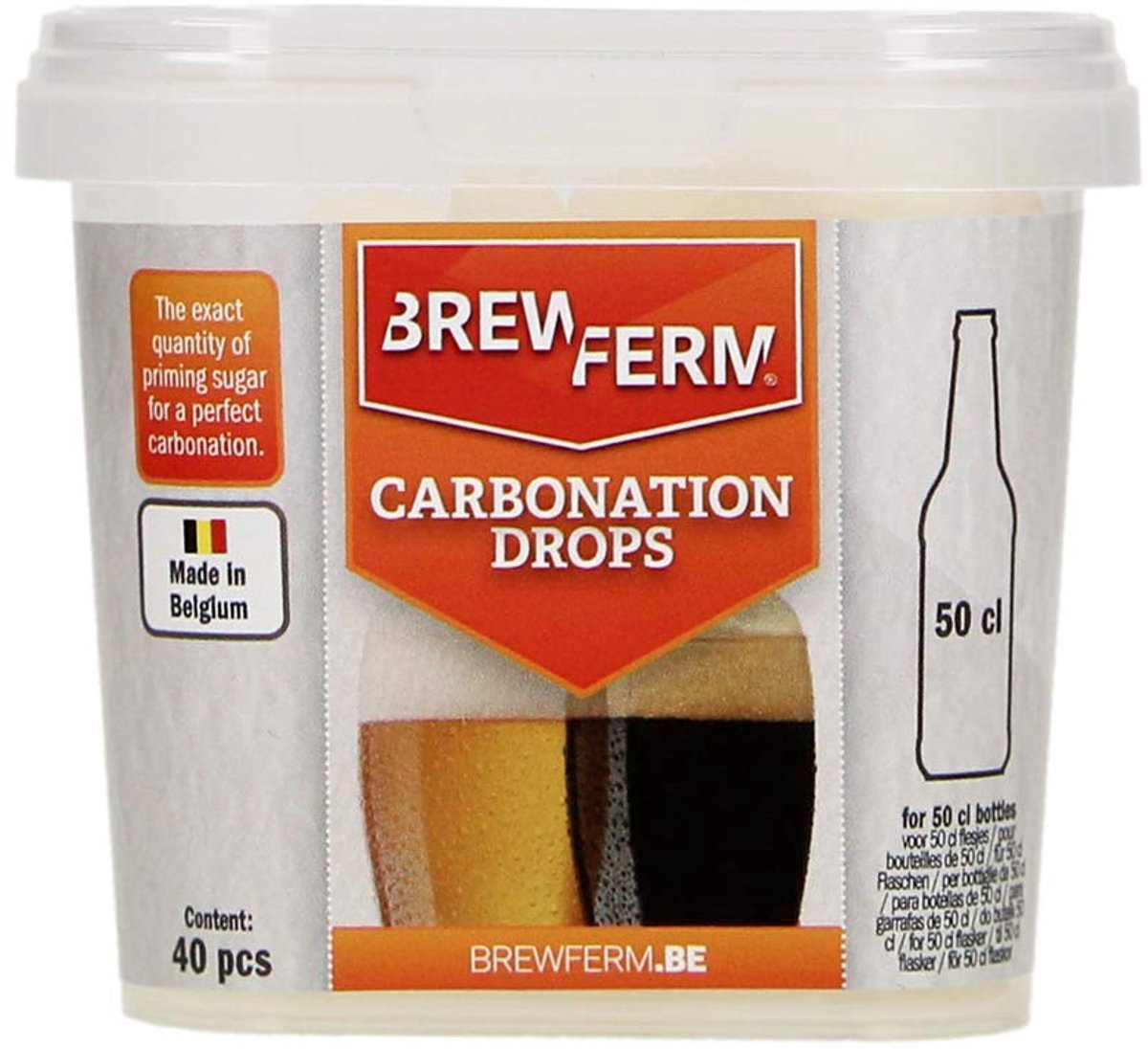 Brewferm Carbonation Drops for 50 cl - 40 pcs. - ShopVlot