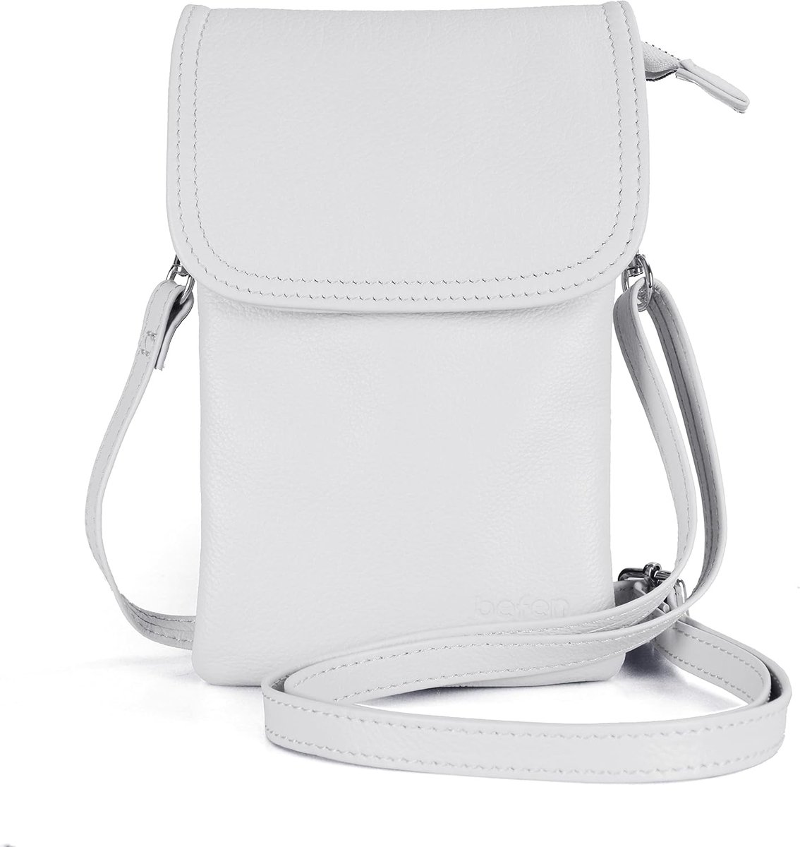 befen Genuine Leather Phone Bag, Crossbody Cell Phone Wallet Wallet, Small Cross Body Phone Bag for Women Mini - ShopVlot