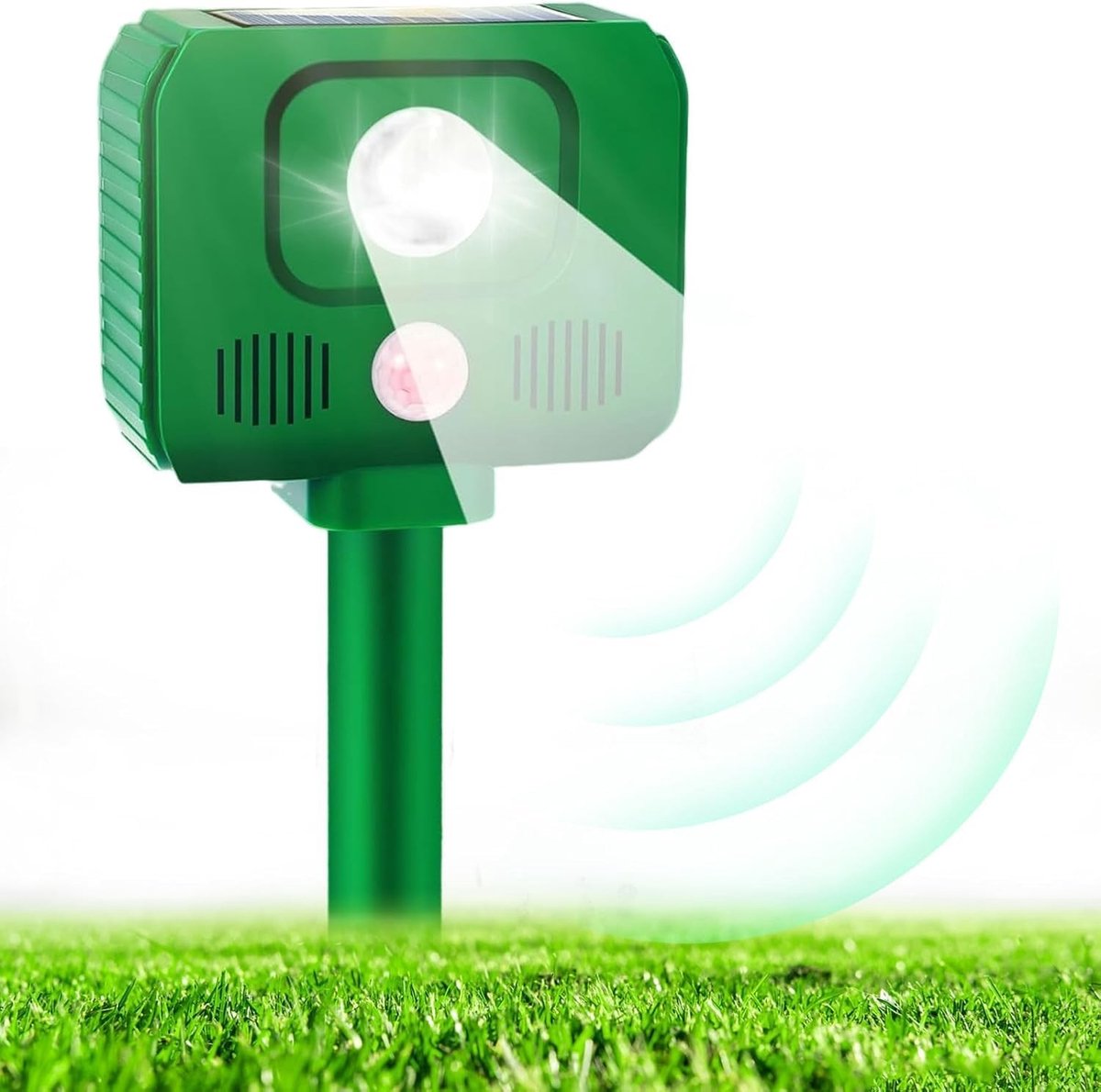 Ultrasone Kat Afschrikking met Beweging Detector en Flits, Waterdichte Tuin Afschrikker voor Huisdieren, Effectieve Kattenverjager
