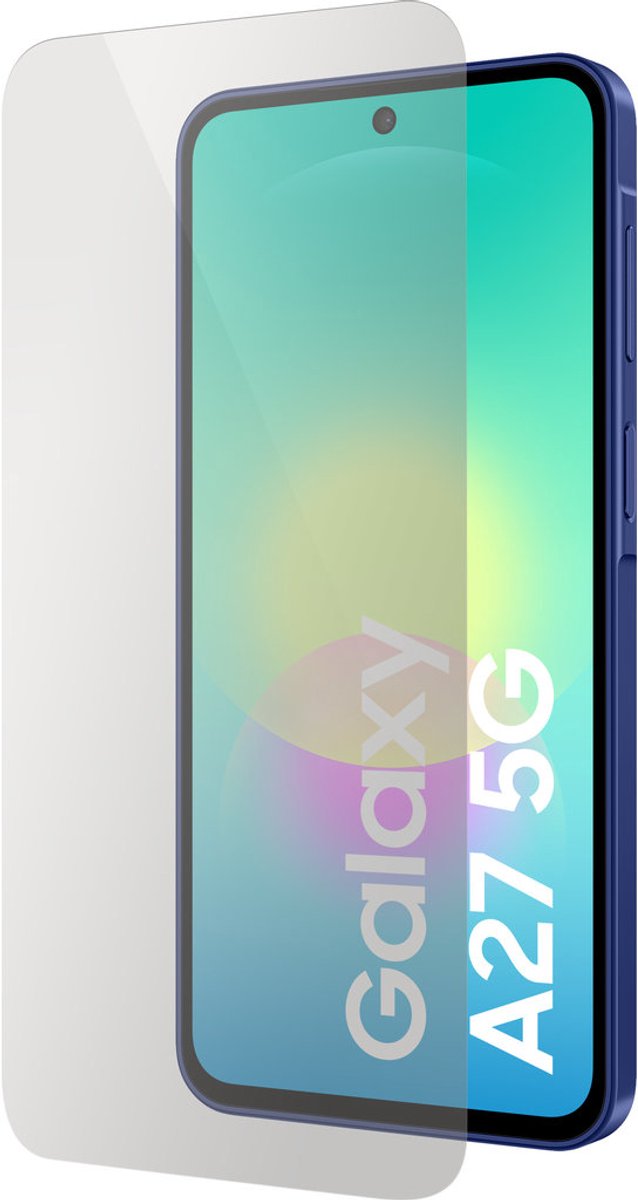 Mobiparts Screenprotector geschikt voor Samsung Galaxy A27 - Gehard Glas - Anti-bacterieel -
