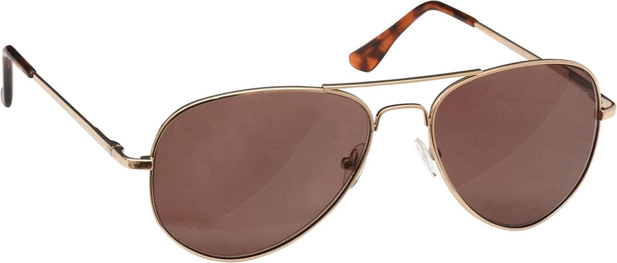 Goud Zon Lezers Metaalen Frame UV400 Mannen Vrouwen S8-9 +1,50