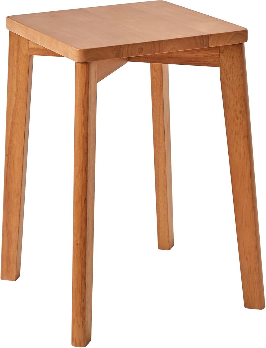 Stapelhocker-Massivholz Hocker Hausbank Holzhocker Mode Creatieve Esstisch Hocker Volwassenen Esszimmerhocker Kirschholz RF-1502