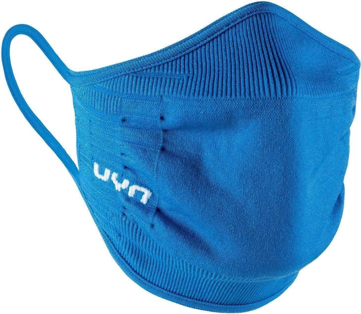 SnelShoppen - Unisex Stofmasker M Blauw - Ergonomisch, Ademend, Geschikt voor Sport, Duurzaam, Techyte Nano Vezel, Perfecte Pasvorm voor Mond en Neus