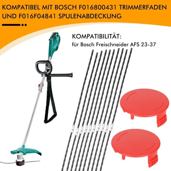 Spoelafdekking F016F04841 geschikt voor Bosch Afs 23-37 elektrische — afbeelding 2