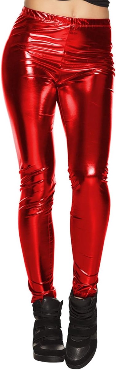 Leggings métalliques brillants