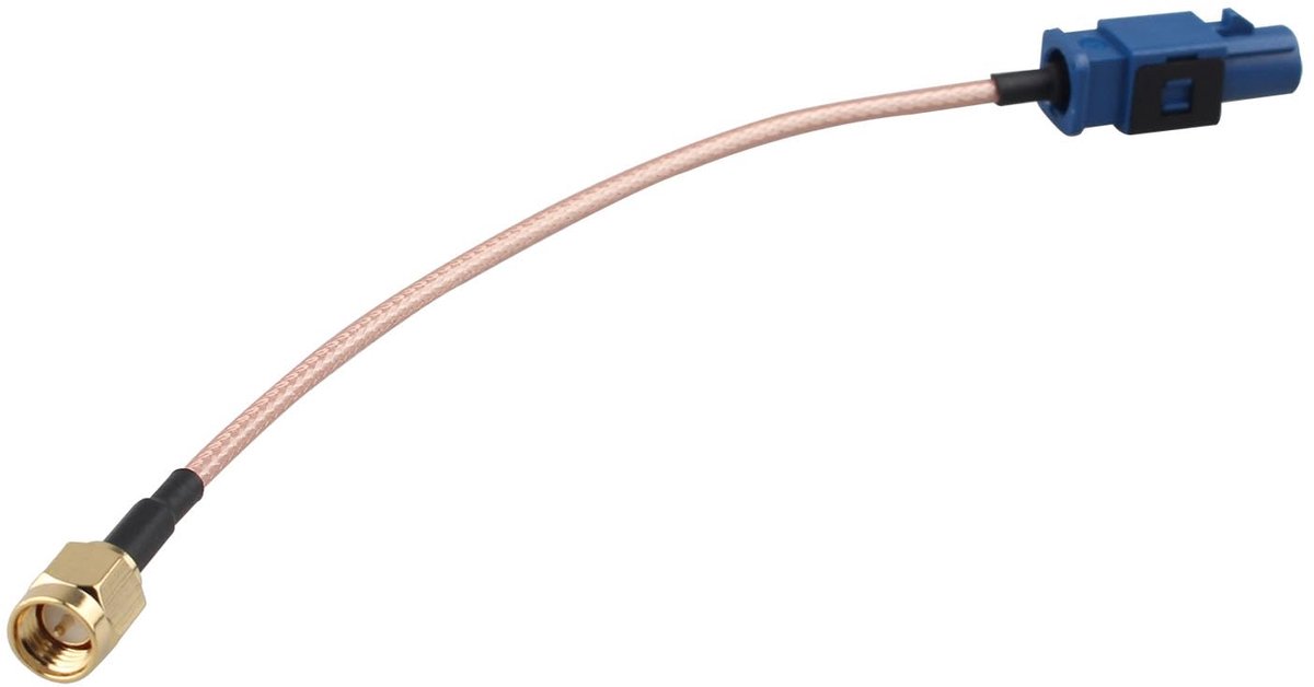SMA Male to Fakra C Male Vehicle GPS Antenna Adapter Cable RG316 Low Loss Coaxial Pigtail Cable 15cm/6inch for Truck - ShopVlot