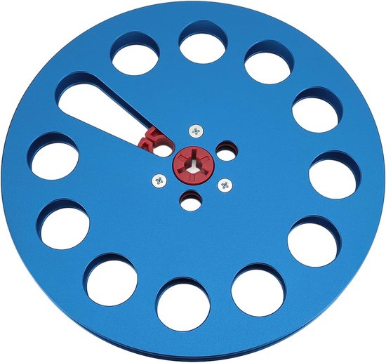 Lege Spoel - Tape Spoel - Geluidsopnames Herstellen - Aluminium Legering - 7 Inch - Zilver — afbeelding 2