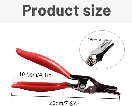 pliers, fuel line, tools, steel pliers for loosening hoses, stripping pliers, fuel line, car tools, quick disassembly - ShopVlot — afbeelding 5
