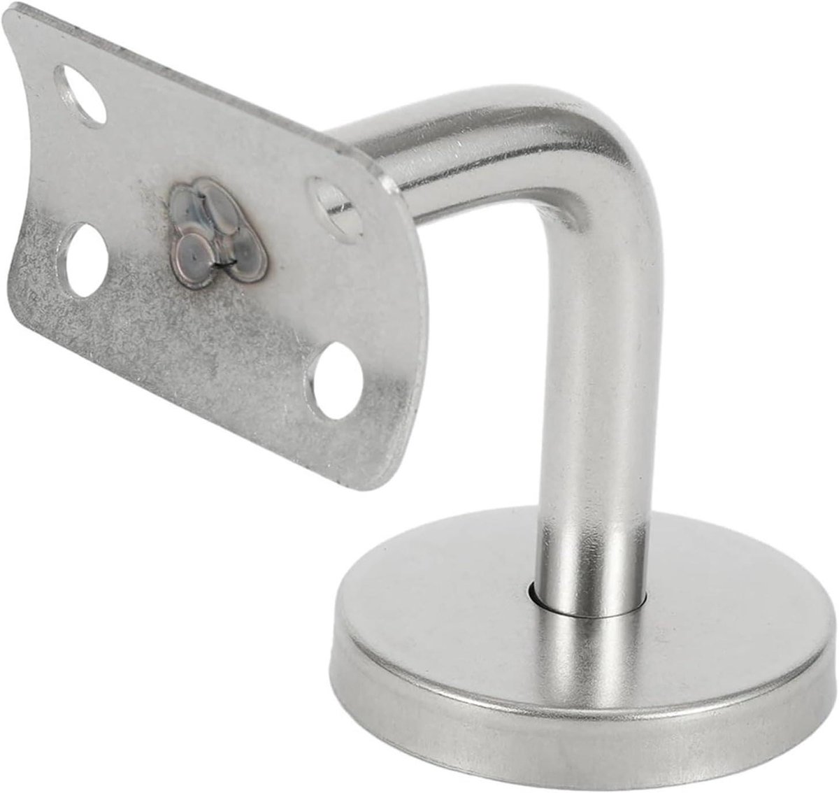 Leuninghouders - Trapleuningsteunen - Trap Veiligheid - Hoge Belastbaarheid - 50x60 mm - Zilver