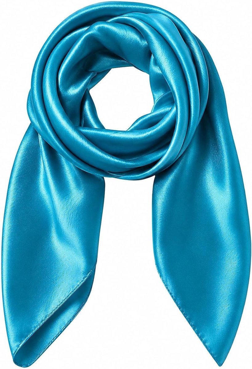 Elegante zijden sjaal voor vrouwen - stijlvolle hoofddoek, bandana en handkerchief voor zakelijke en casual outfits