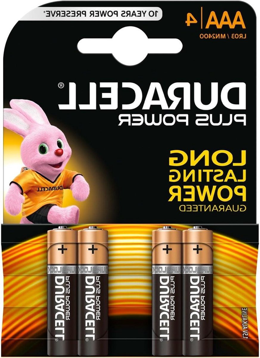 AAA Batterijen - Alkaline Batterijen - Apparaten Voeden - Langdurige Energie - 4 Stuks - Zwart Goud