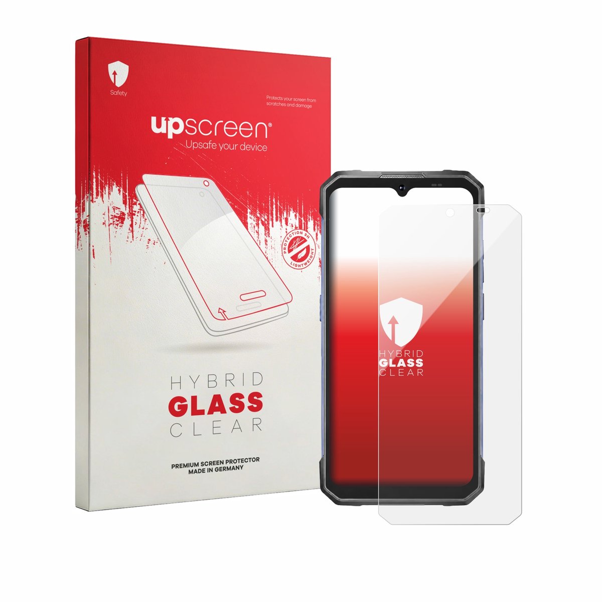 upscreen - Screenprotector voor Hotwav Cyber 17 - Folie Beschermfolie Beschermglas transparant