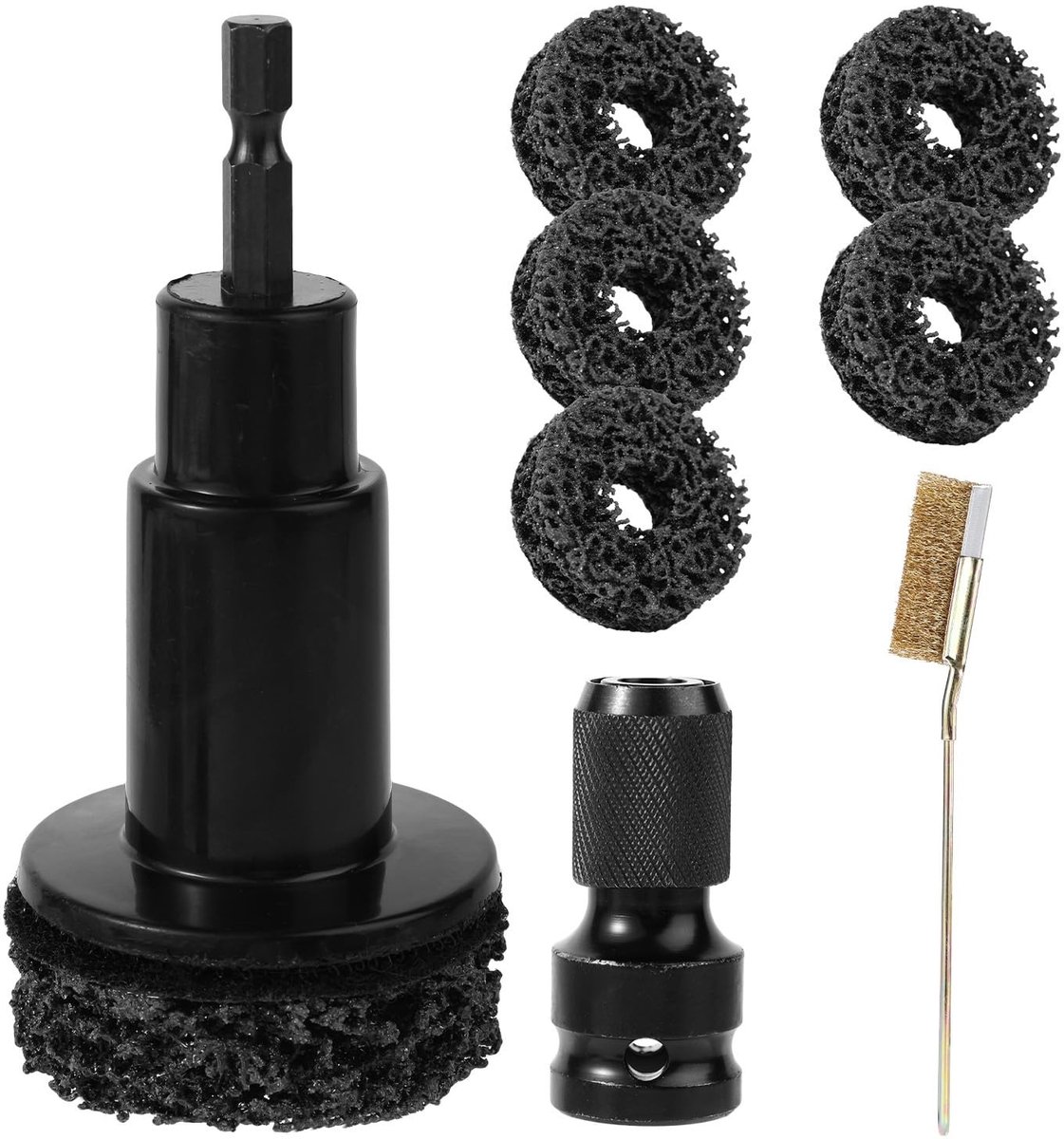 Omgoods - 8-delige Wheel Hub Reinigingsset voor Auto
