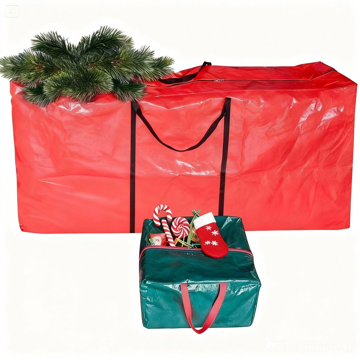 Omgoods - XXL Kerstboom Opbergzak Waterdicht 127 x 51 x 38 cm