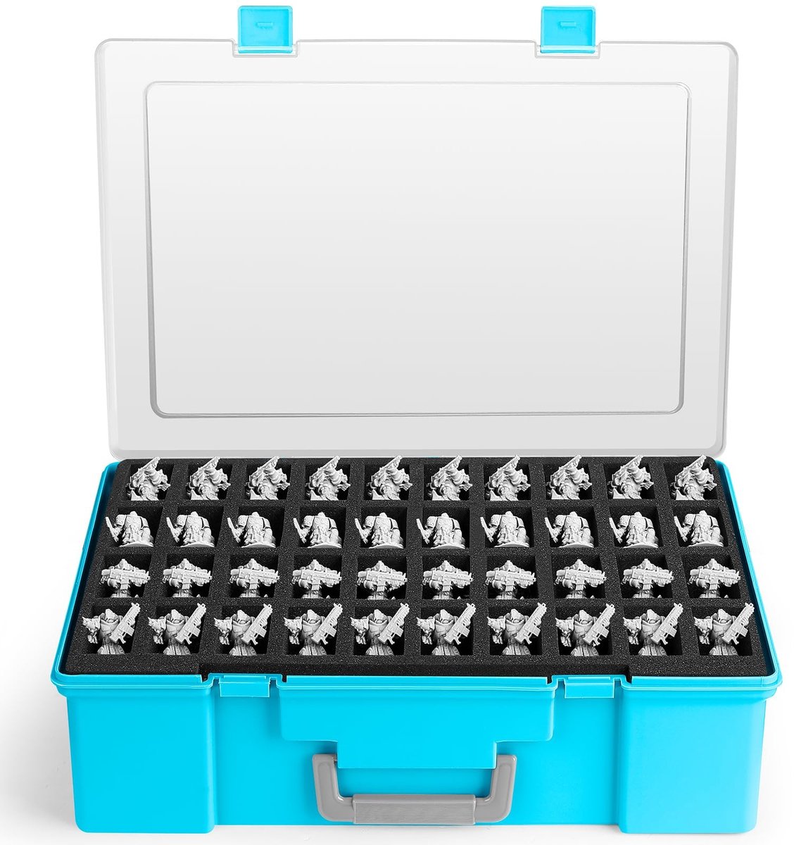 Omgoods - Miniature Opslagdoos met 120 Slots voor Miniaturen