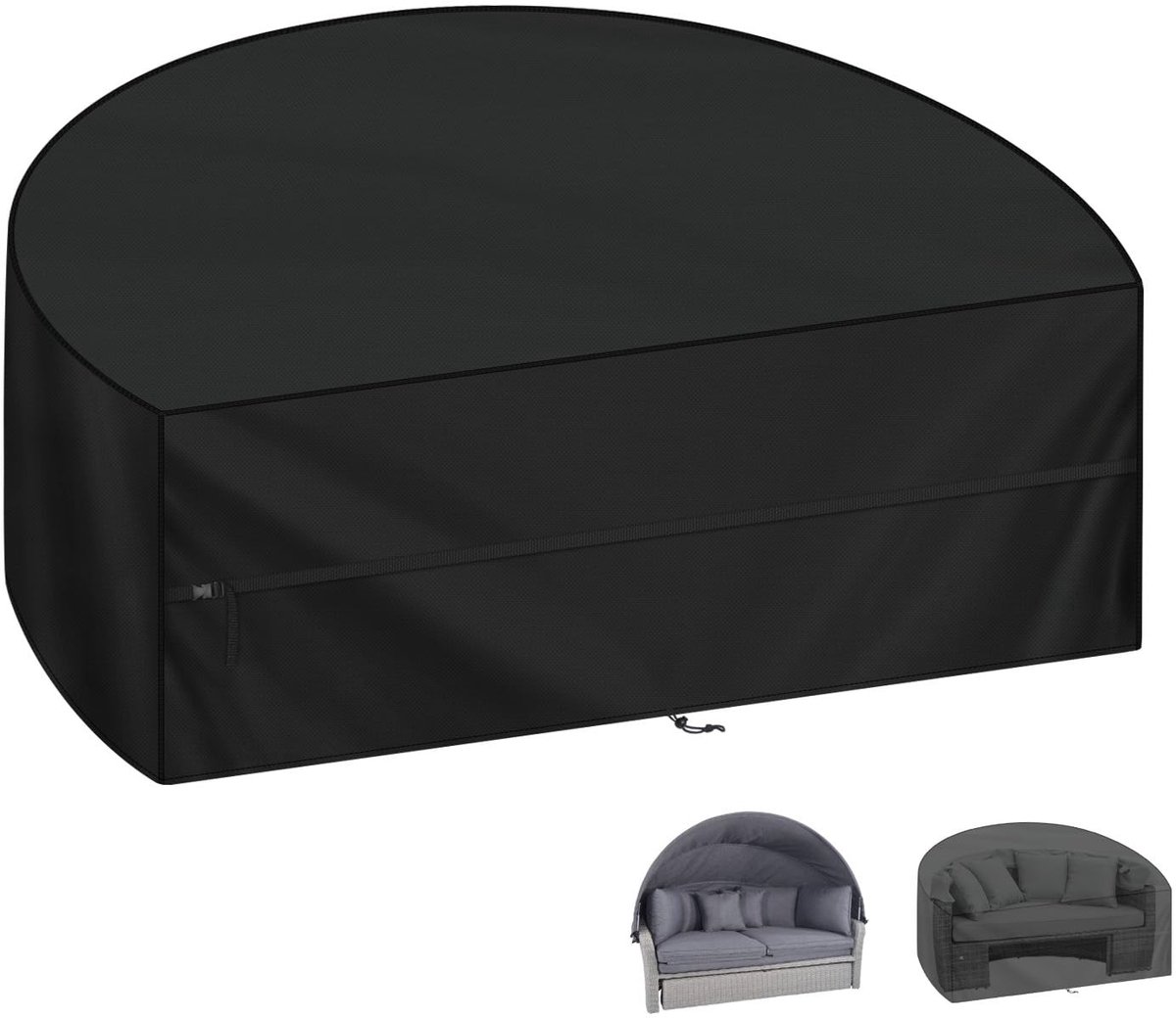 Omgoods - Waterdichte Rattan Daybed Beschermhoes (205x110x80 cm)
