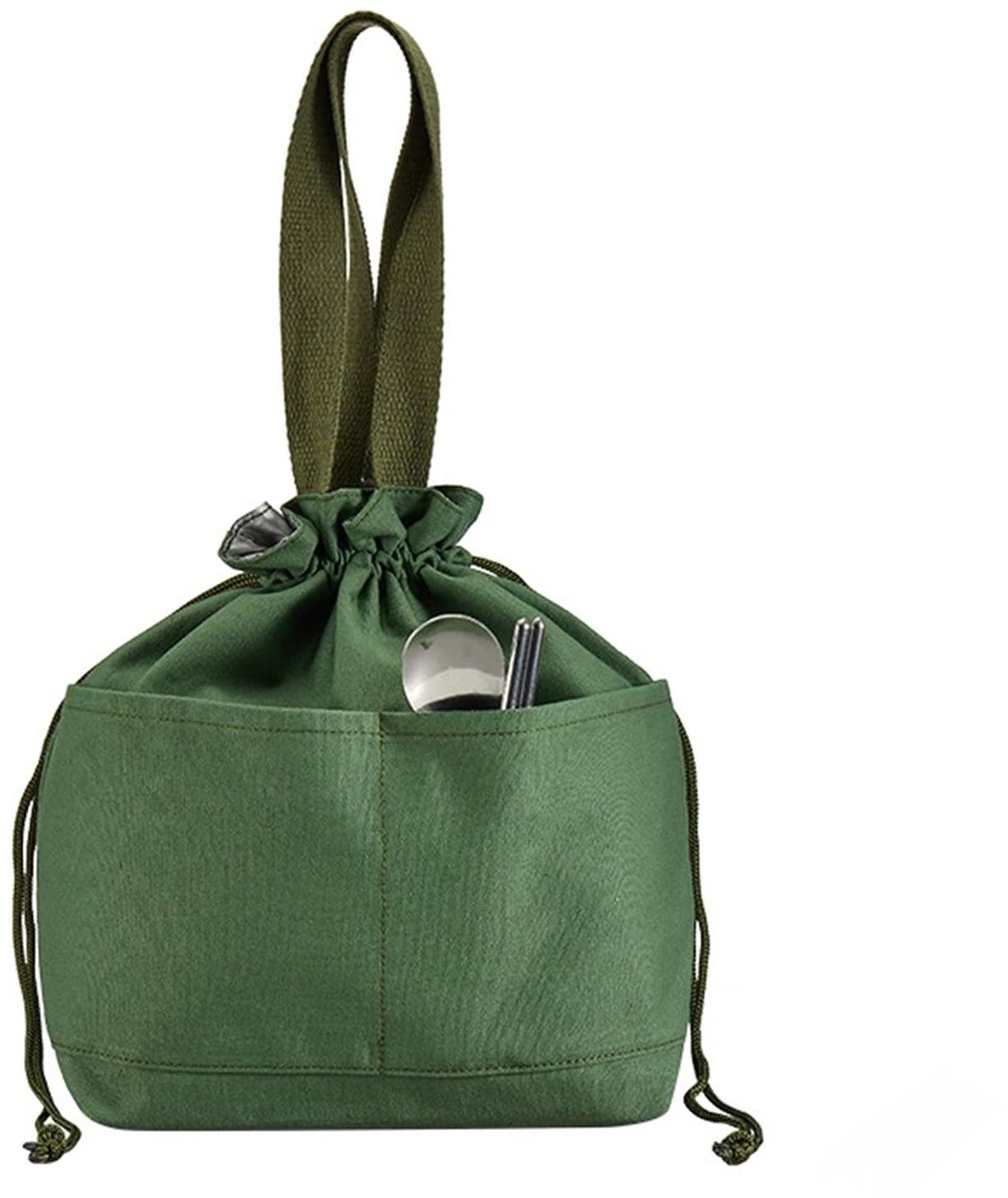 Omgoods - 8L Lunchtas voor Volwassenen en Kinderen - Herbruikbare Geïsoleerde Lunchbox met Trekkoord