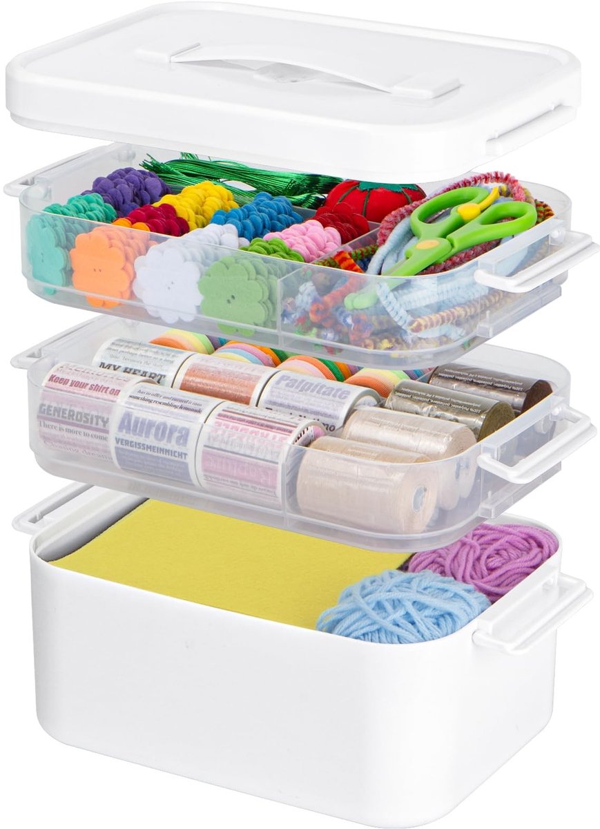 Omgoods - Multifunctionele Opbergdoos met 3 Lagen