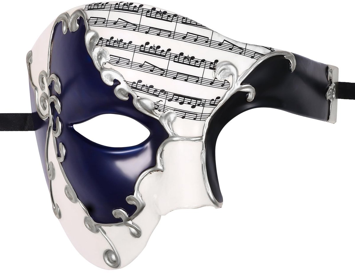 Omgoods - Venetiaans Half Masker voor Feestjes in Retro Stijl