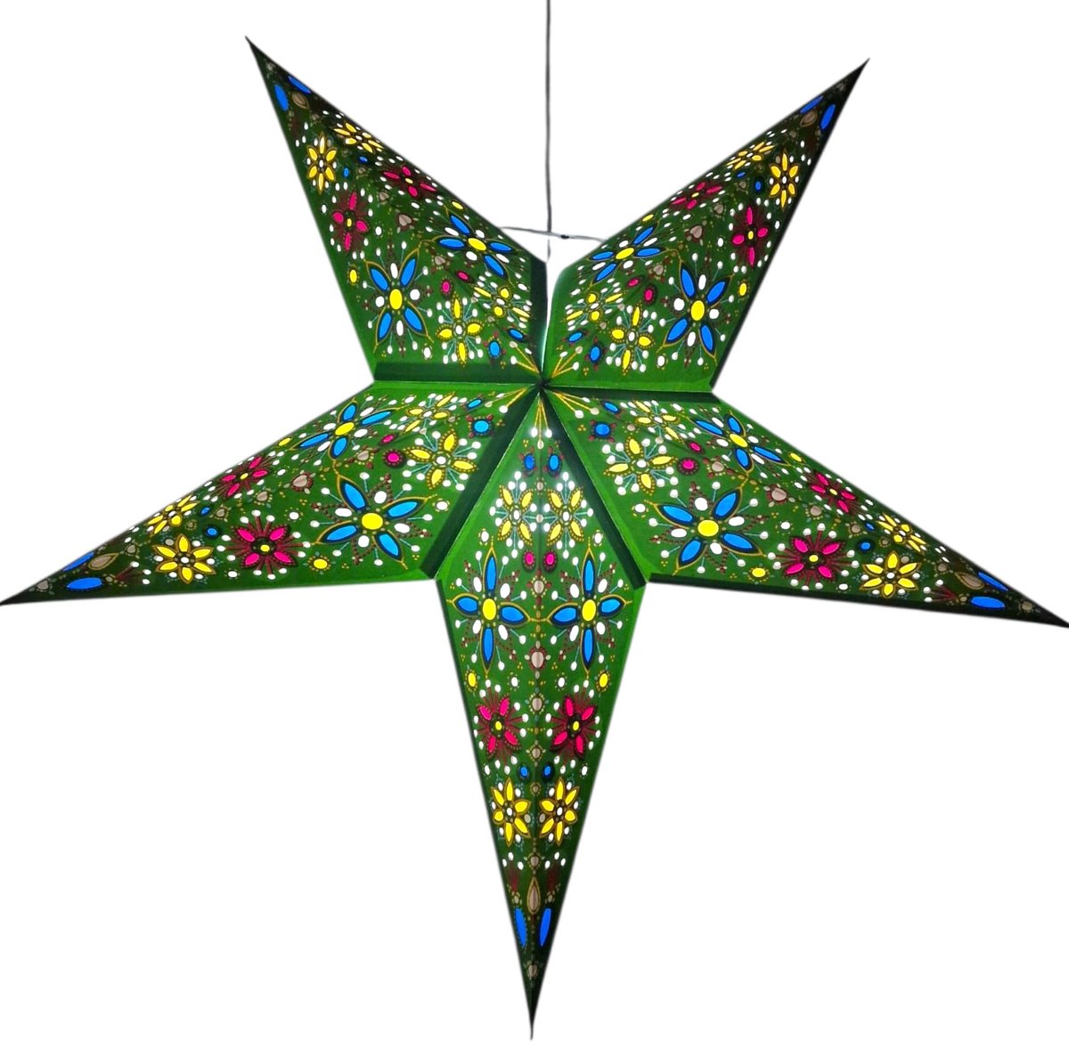 Omgoods - Grote Papieren Sterlamp voor Decoratie