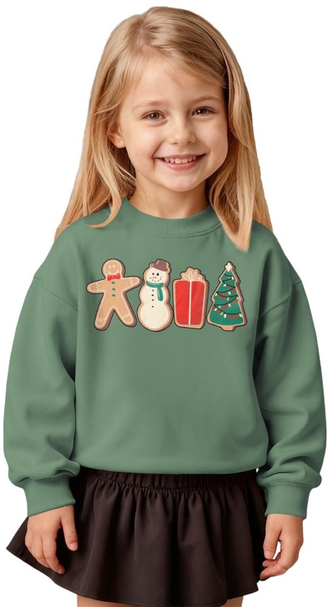 Omgoods - Kindersweater met Kerstprint voor Jongens en Meisjes