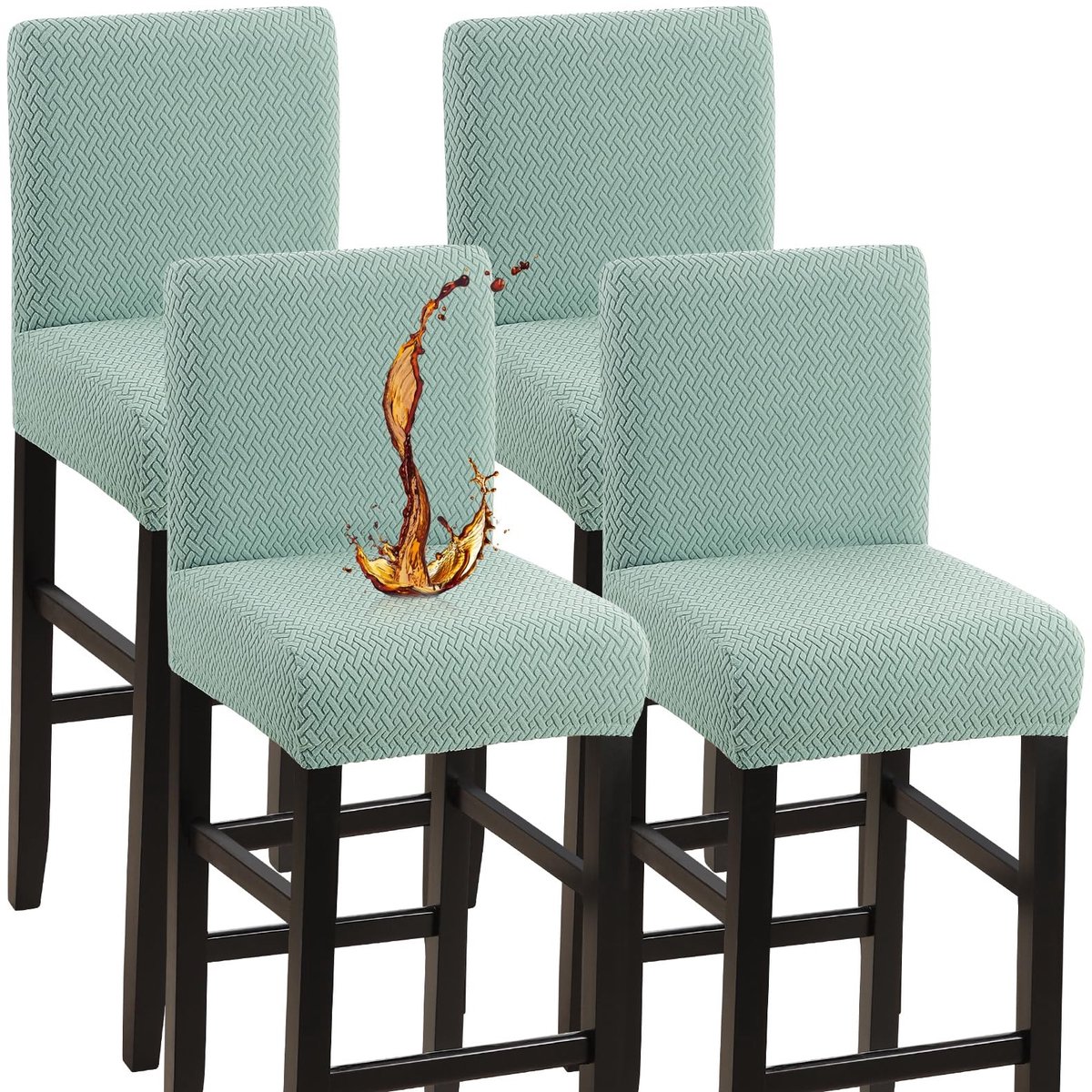 Omgoods - Waterproof Bar Stool Covers Set van 4