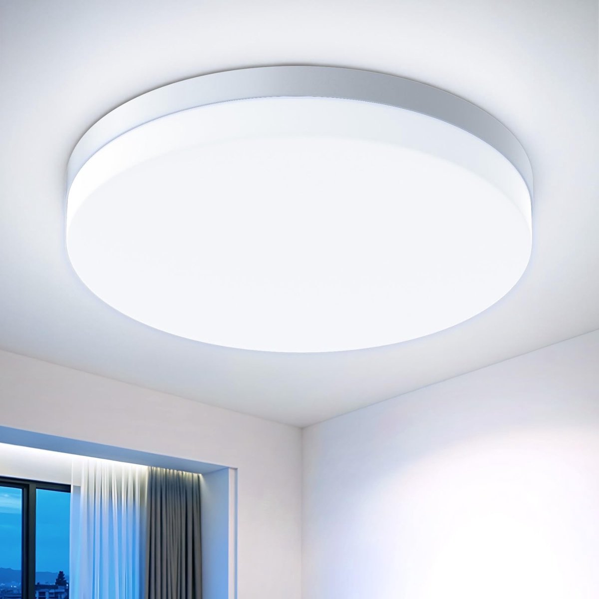 Omgoods - LED Plafondlamp 48W met Hoge Lichtopbrengst voor Binnengebruik