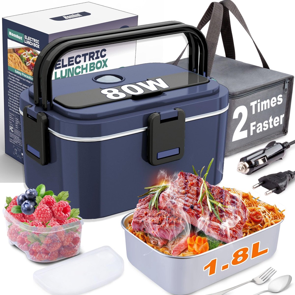 Omgoods - Lunchbox met Drinkfles Inbegrepen