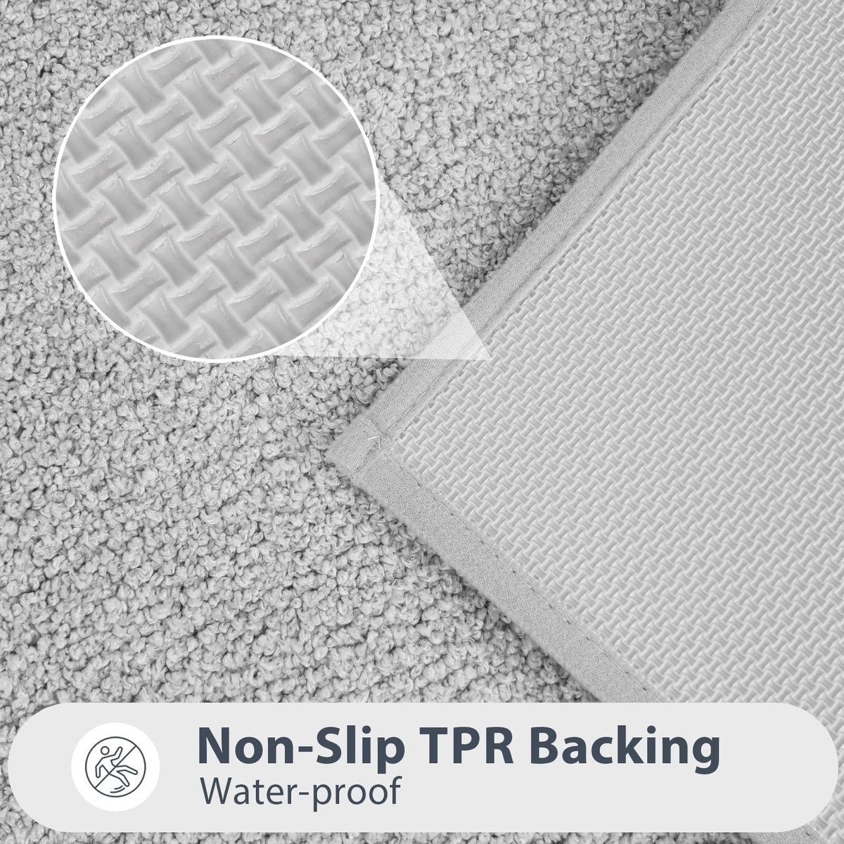 Omgoods - Antislip Badmat 50 x 76 cm voor Douche en Bad