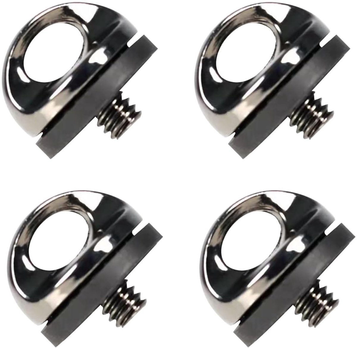 Camera Adapter 1/4 inch - Metalen en rubberen schroef - Voor camera strap en tripod - Beveilig uw camera - SnelShoppen