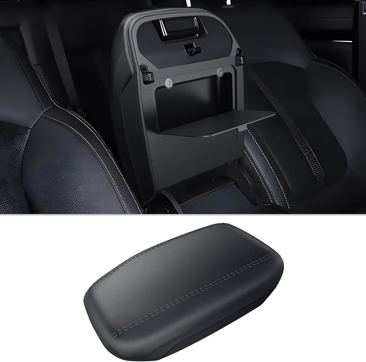 CDEFG Compatible with Ford Ranger T9 2023 2024 2025 2026 Raptor Wildtrak XLT Center Armrest, Armrest Covers, Cover and - ShopVlot