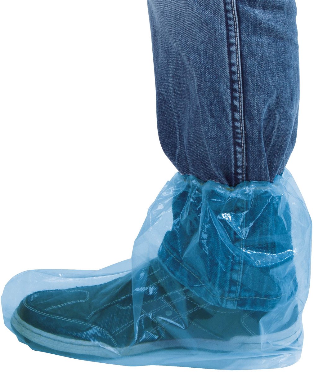 Omgoods - Wegwerpschoenhoezen met Elastische Band - 100 Stuks