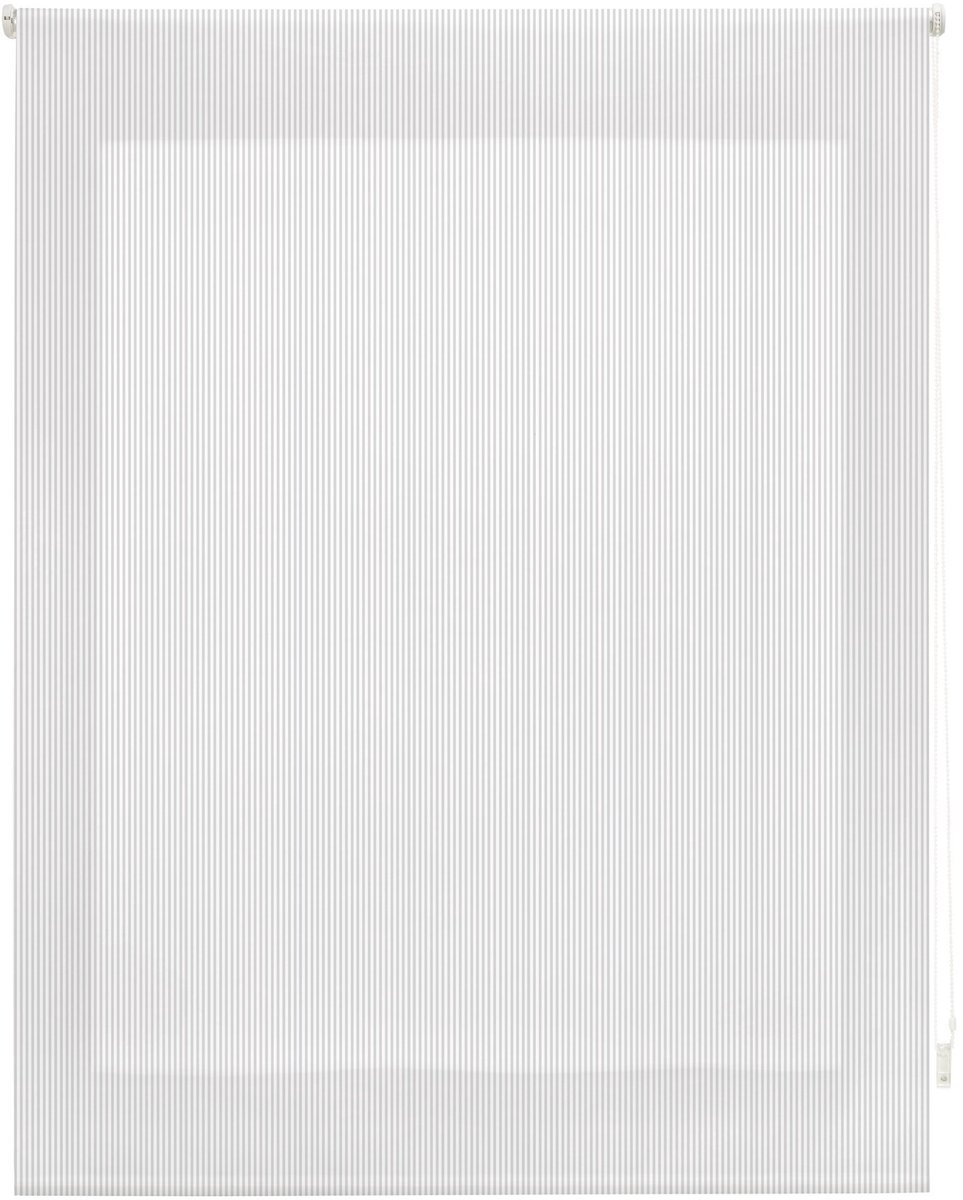 Omgoods - Semitransparante Roller Blind in Grijs, 100 x 180 cm