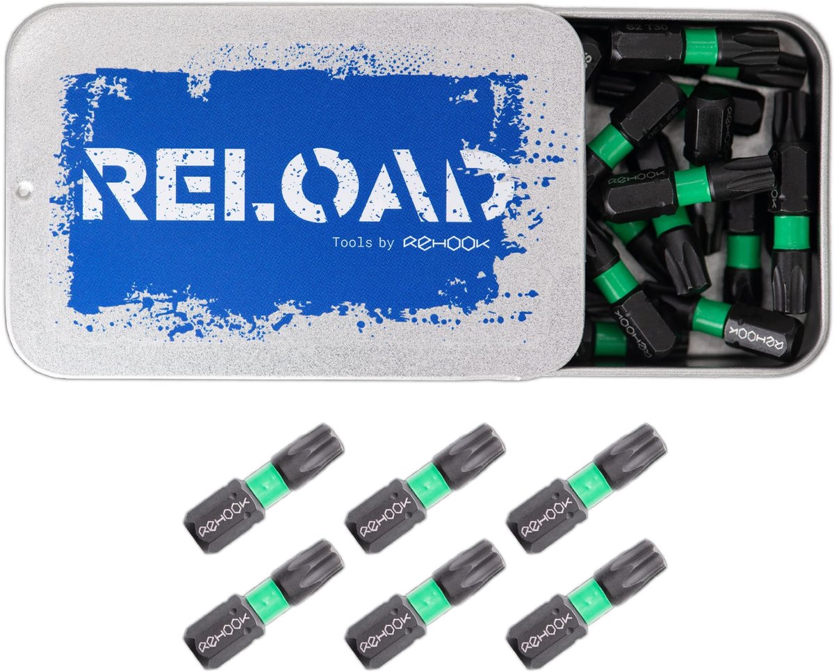 Omgoods - Set van 25 T30 Schroefbits voor Impact Drivers
