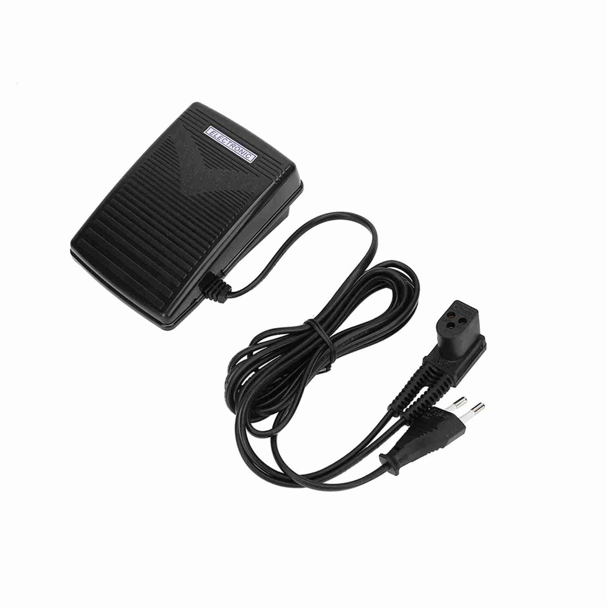 Omgoods- Naaimachine Voetpedaal Snelheidsregelaar - Antislip - 220 V - Netsnoer - Reserveonderdeel - Stabiele werking - Voelpedaal