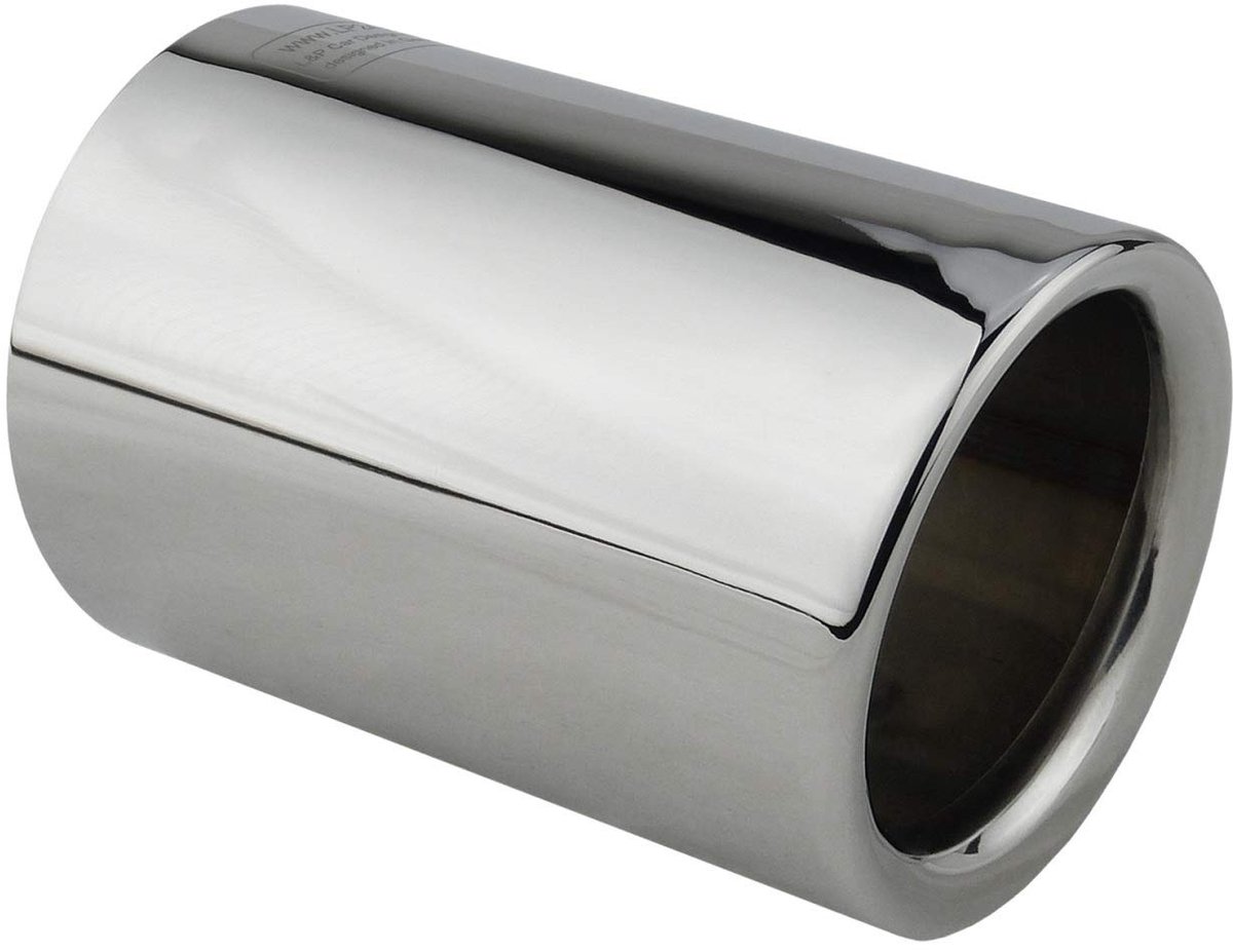 Omgoods - RVS Uitlaatmondstuk voor Auto's, 70mm