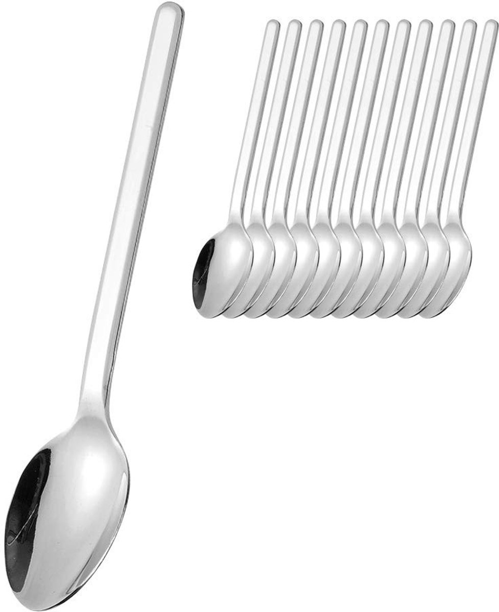 Omgoods - Set van 12 Koffielepels van Roestvrij Staal