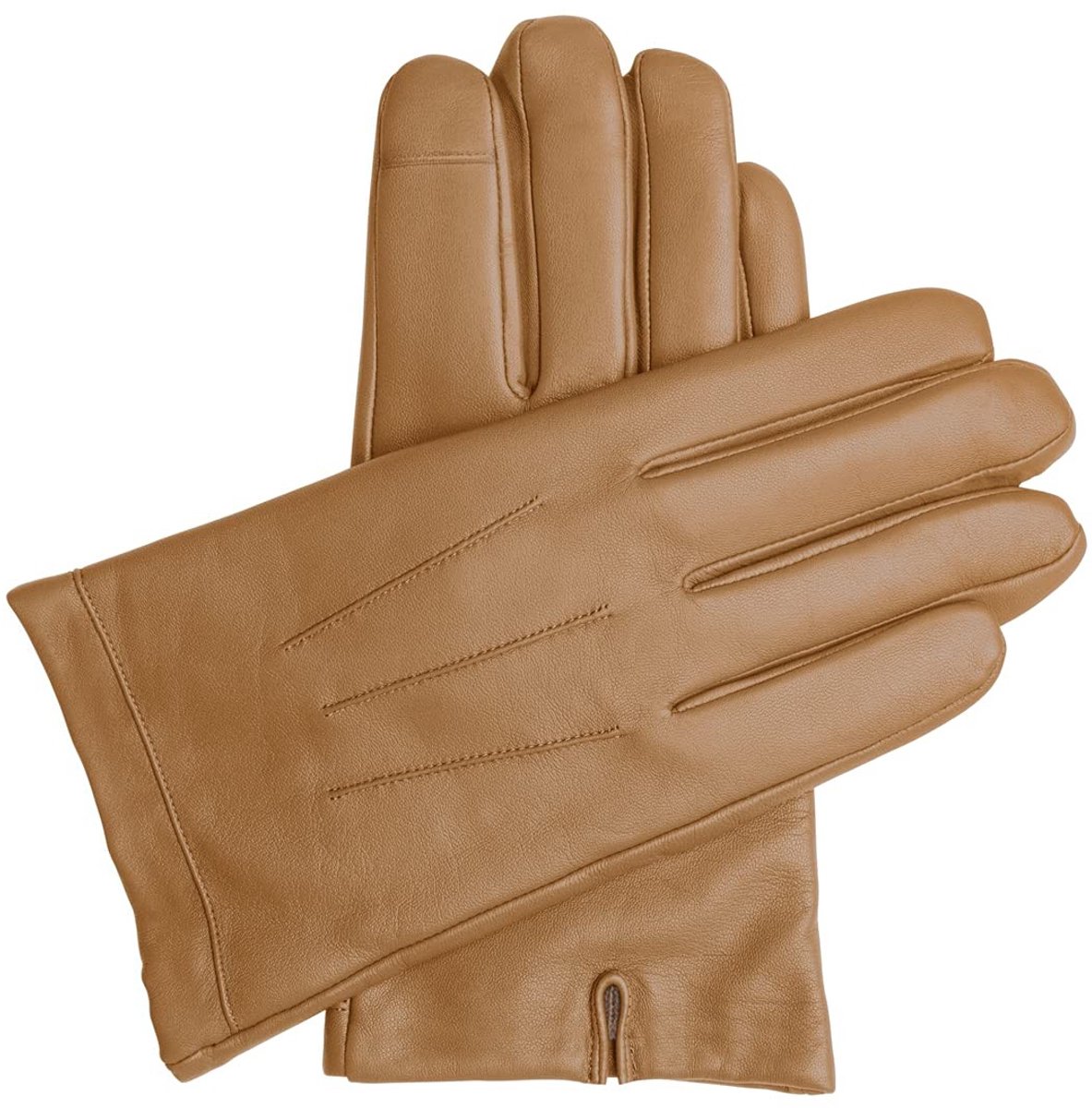 Omgoods - Leren Handschoenen met Cashmere Voering voor Mannen