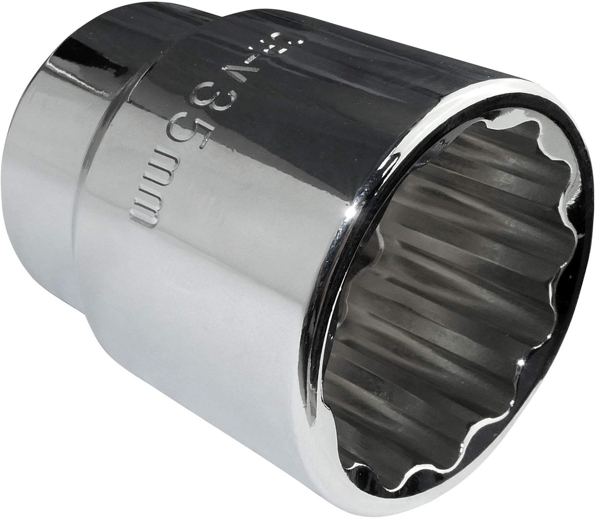 Omgoods - Korte 3/4x35mm Steeksleutel voor Schroevendraaier, Bi-Hexagonaal