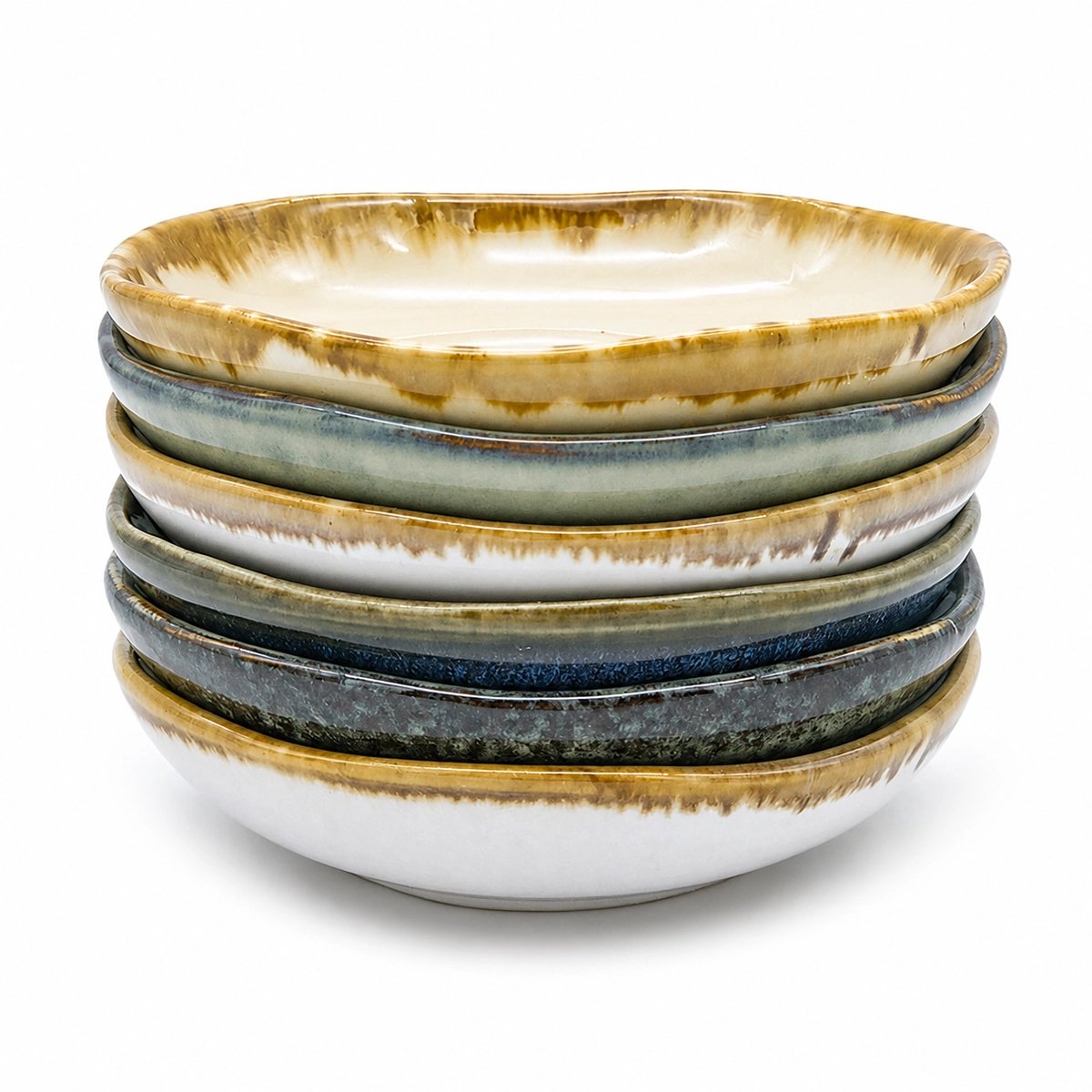 Lavandoux - Dipschaaltjes - Set van 6 - Geassorteerde Kleuren