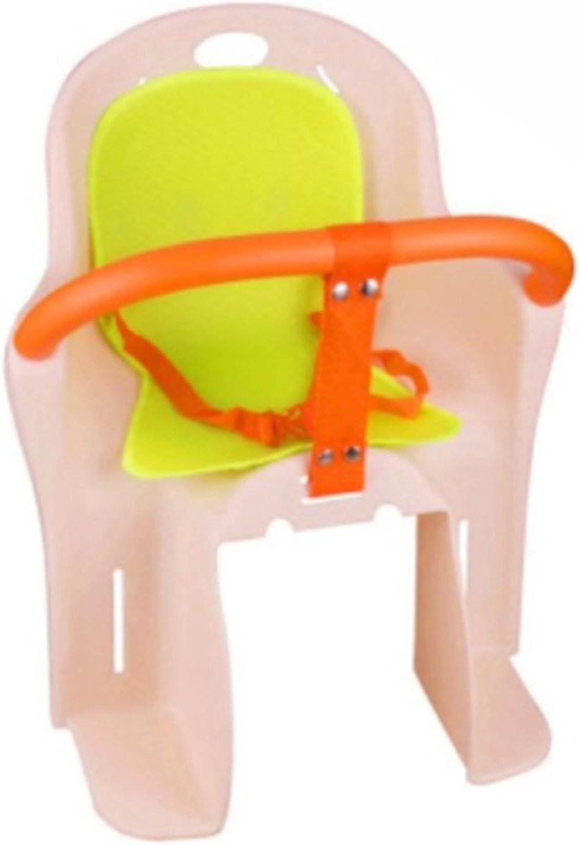Kinderfietsstoeltje - Veilig Stoeltje - Samen Fietsen - Afneembare Vangrail - Max 30kg - Blauw