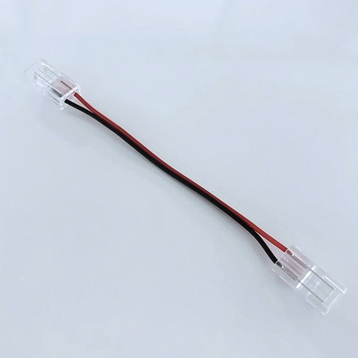 Dubbele Connector voor LED SMD 8mm strip IP44 - Kunststof - SILUMEN
