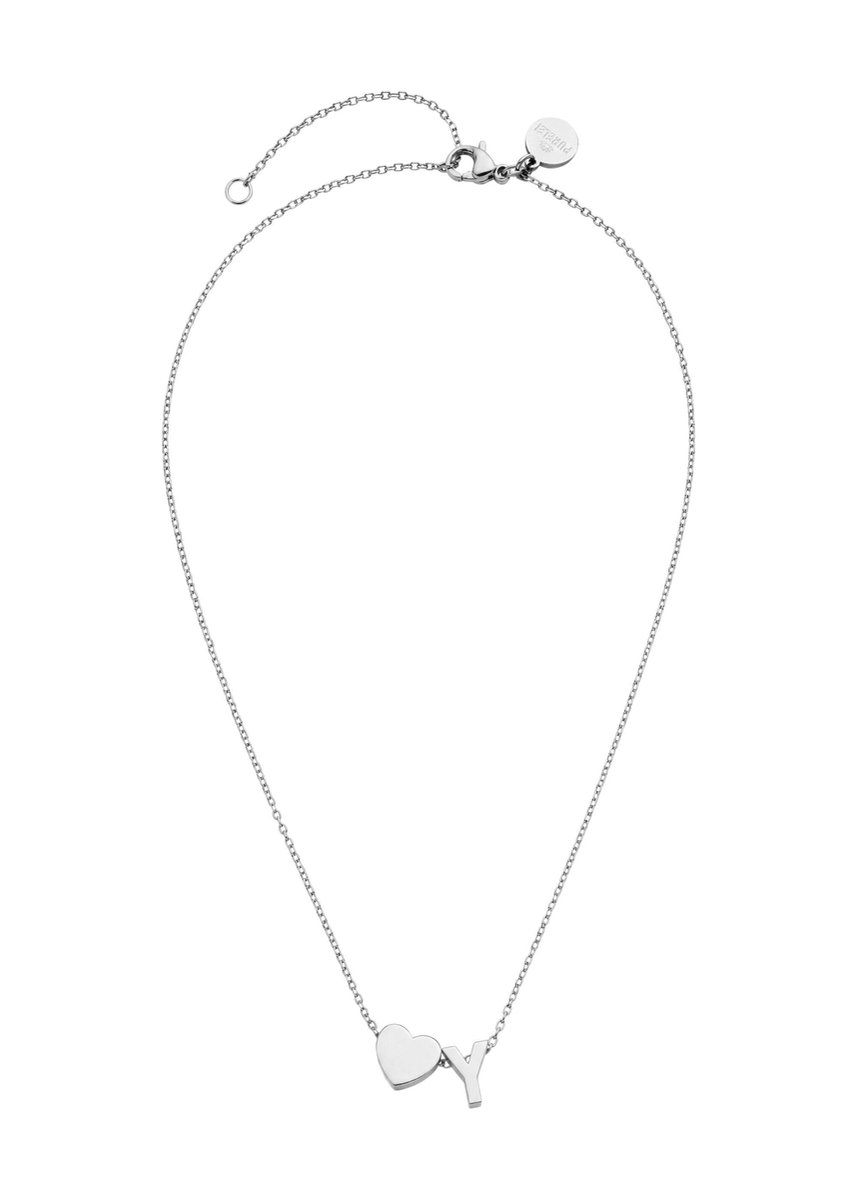 PURELEI Ketting Letter Heart Y
