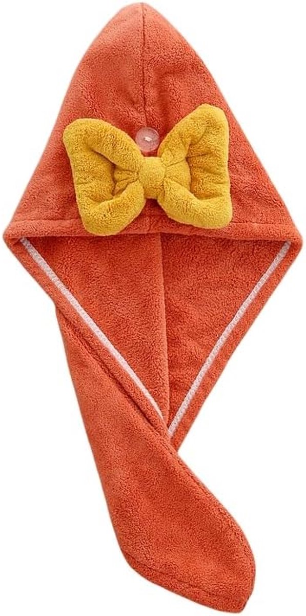 Haardroogkapjes - Douchmutsjes Haar - Haar Drogen - Zacht Coral Fleece - 2 Stuks - A