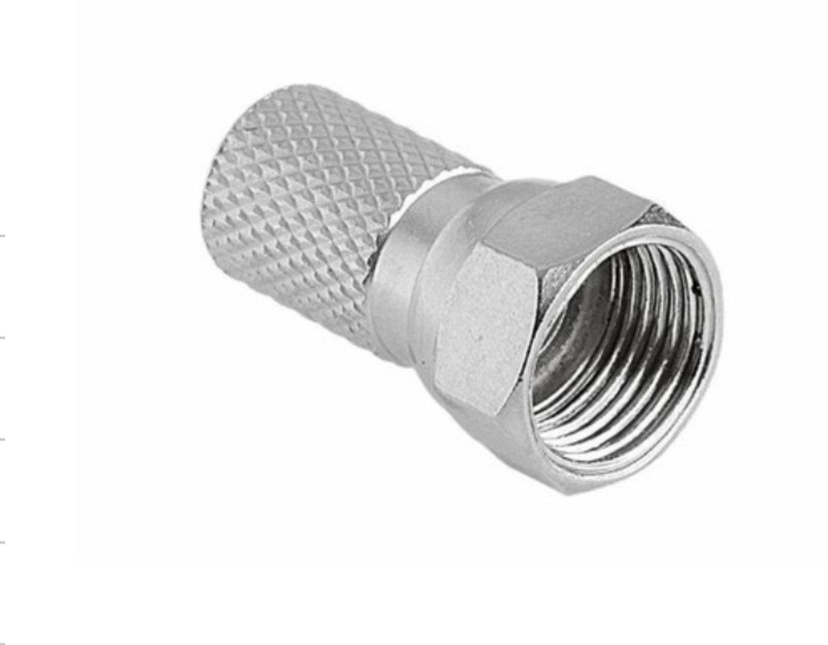 Profile f-connector man 6,6 mm