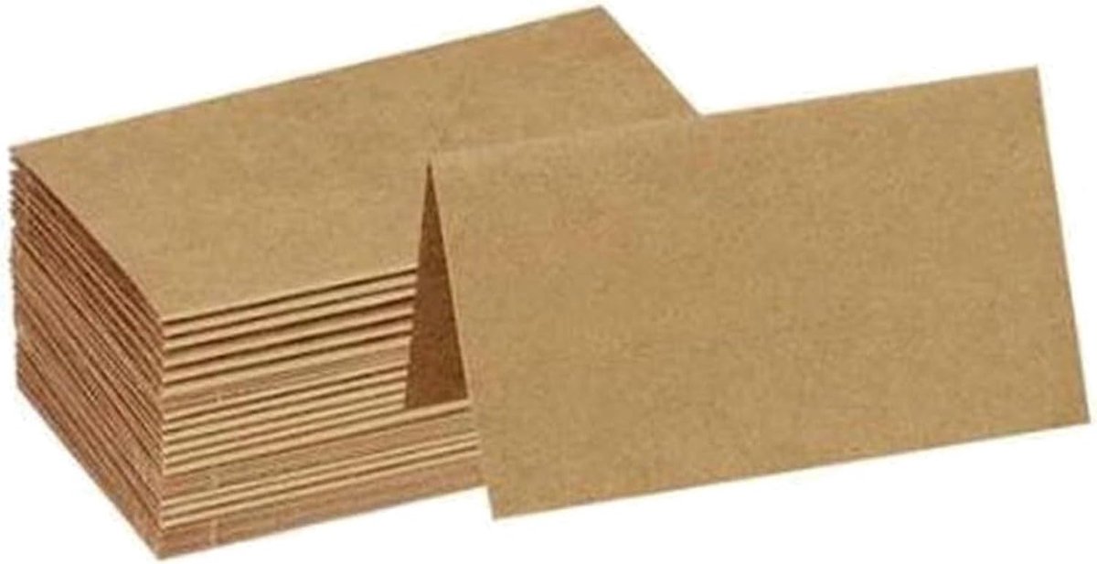 - 60 stuks - Tafelschikking Plaatskaartjes - Tafelkaartjes - Plaatskaarten