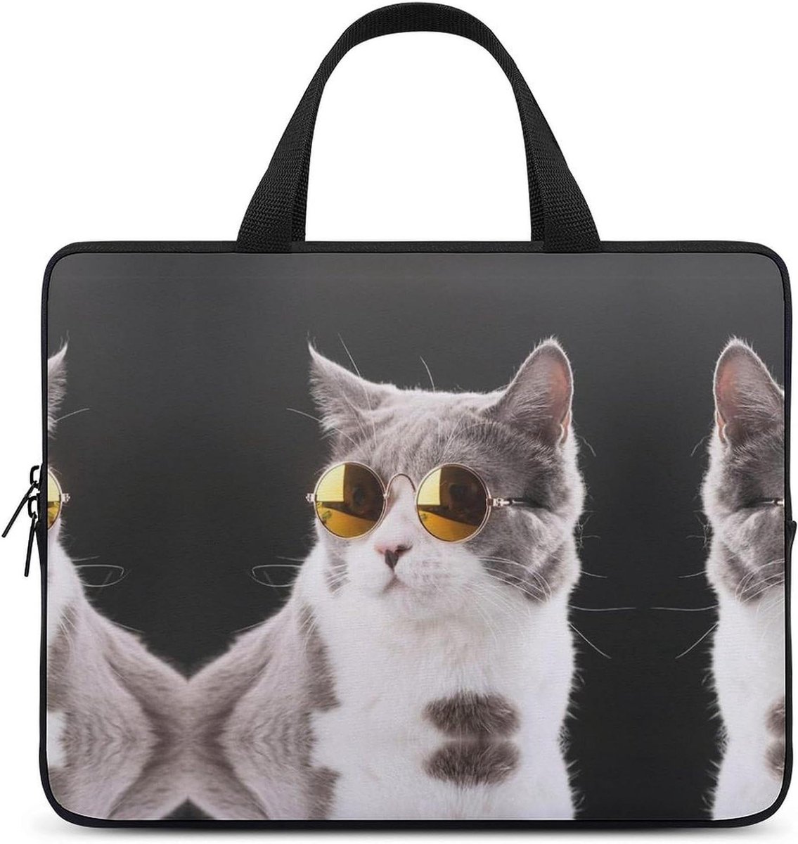 Laptophoes 17 inch - Laptoptas Sleeve - Bescherming Laptop - Waterdicht Materiaal - 17 inch - Cartoon
