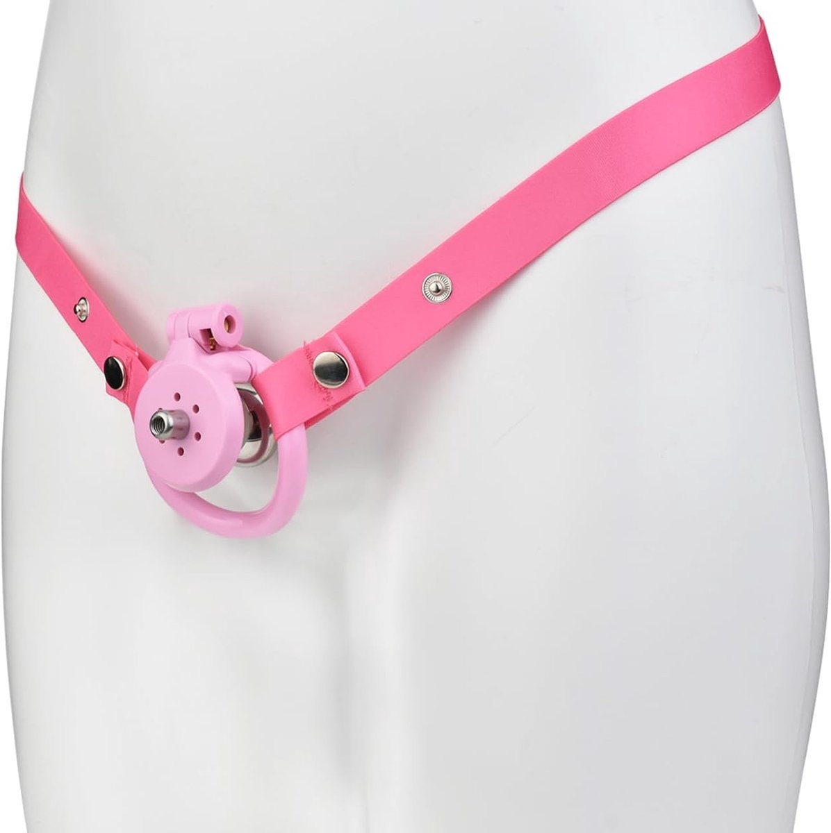 Ademend Fitness Trainingsmateriaal met Pilates Strap in Roze - Verstelbare Taille en Inclusief Onderdelen