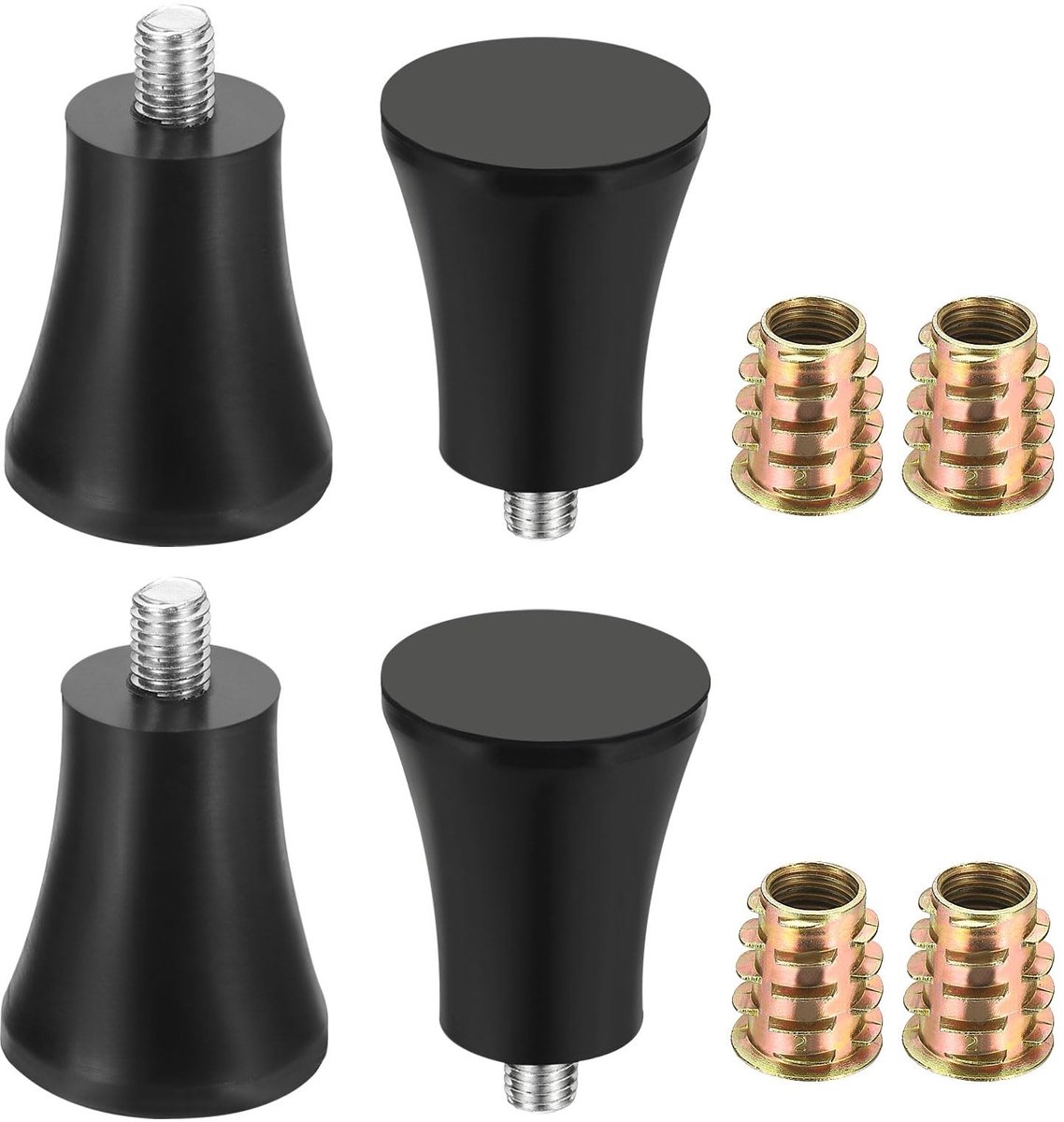 Omgoods - Verstelbare Meubelpoten met Schroefdraad, Set van 4